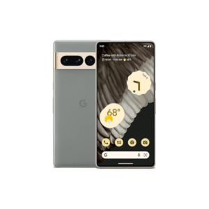 Google Pixel 7 Pro in Hazel color, showcasing a sophisticated design and premium finish