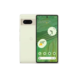 Google Pixel 7 in Lemongrass color with sleek design and powerful performance.